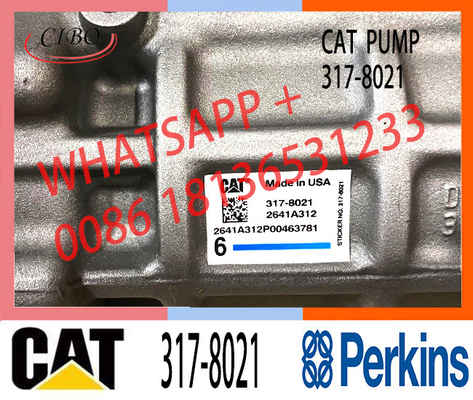 بیل مکانیکی 323D E323D C6.6 32F61-10301 پمپ تزریق سوخت 2641A312 3178021 317-8021 برای CAT